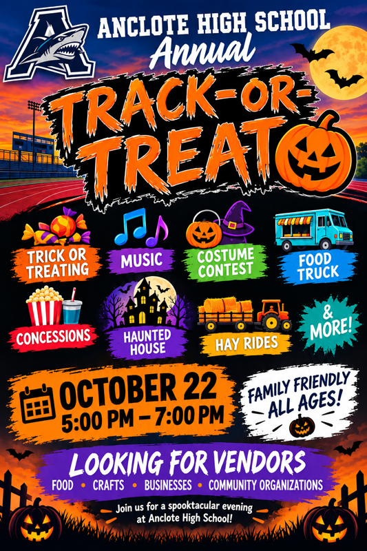 Join Us at our Annual Track-or-Treat - 