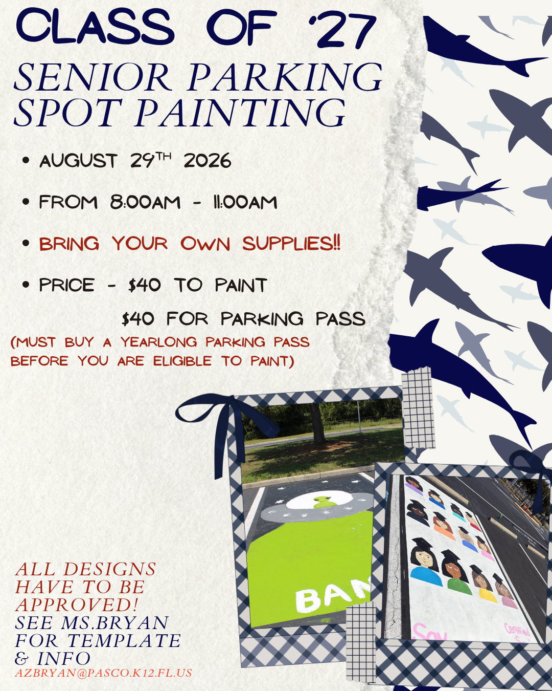 <p>Parking Spot Painting Info</p>