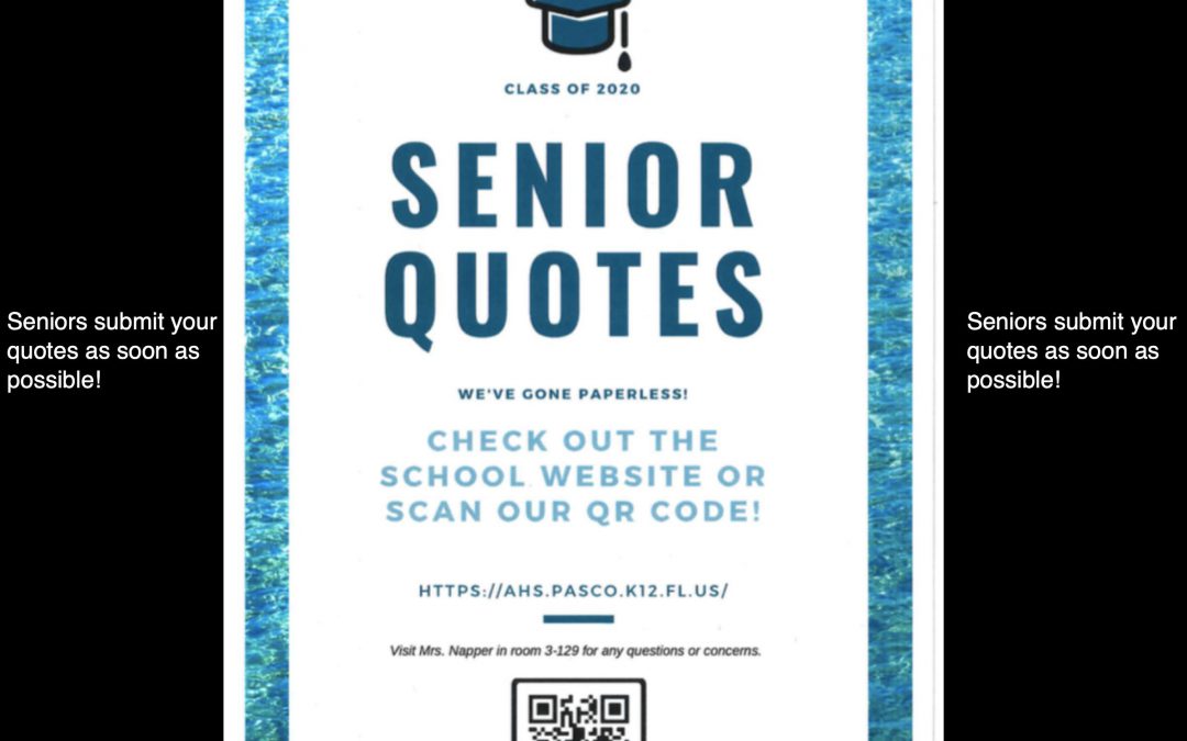 Senior Quotes!