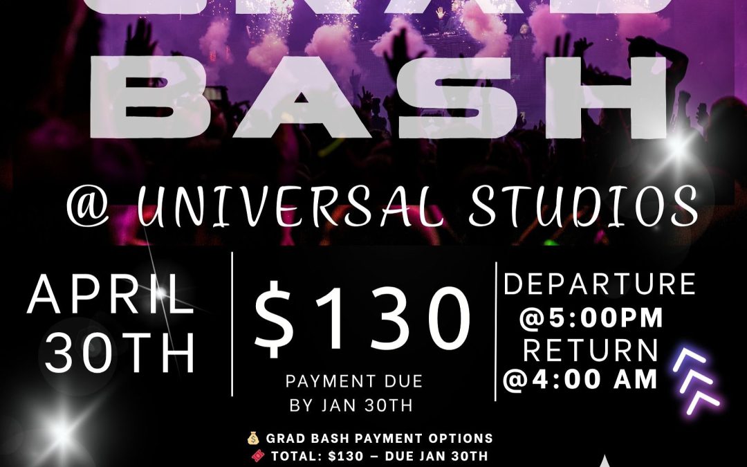 🎓 SENIORS-GRAD BASH 2026! 🎉